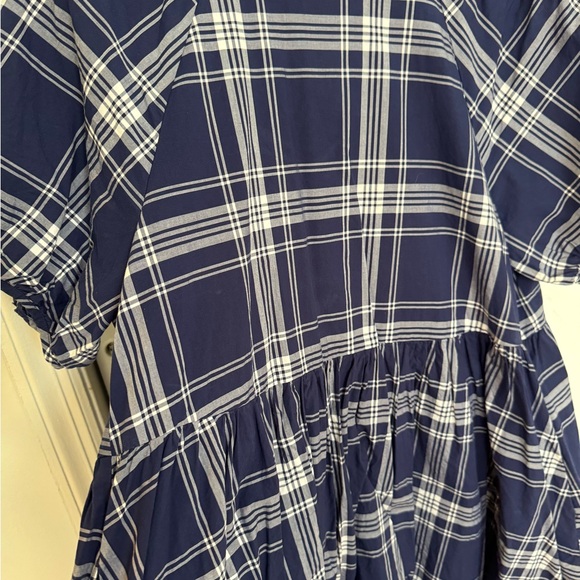 Hill House Navy Plaid Mini Dress - Picture 7 of 10